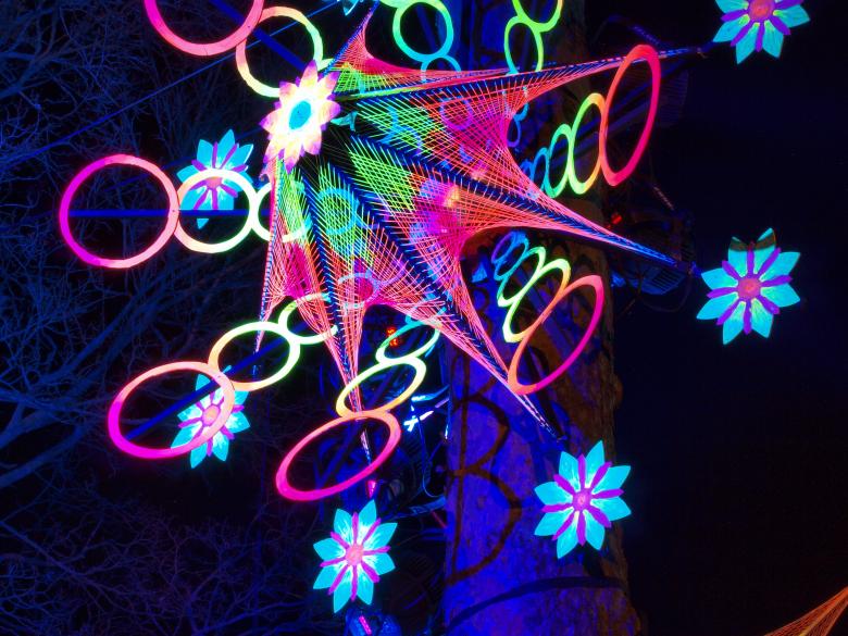 Free stock image of Lightpainting in park created by Marko Mäkinen