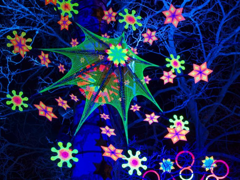 Free stock image of Lightpainting in park created by Marko Mäkinen