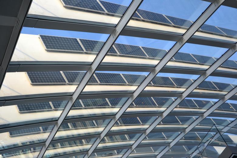 Free stock image of Photovoltaic panels created by Tomas Adomaitis