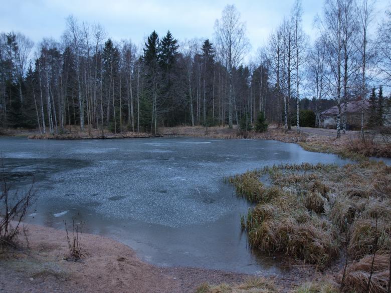 Free stock image of Frozen pond created by Marko Mäkinen