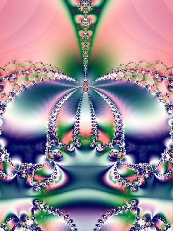 Free stock image of Crown fractal created by Chas Mac