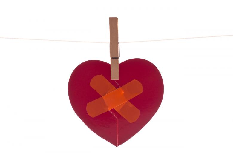 Free stock image of Heart with Band Aid created by Geoffrey Whiteway