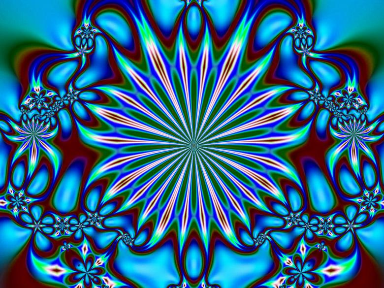 Free stock image of Rotary Fractal Pattern created by Chas Mac