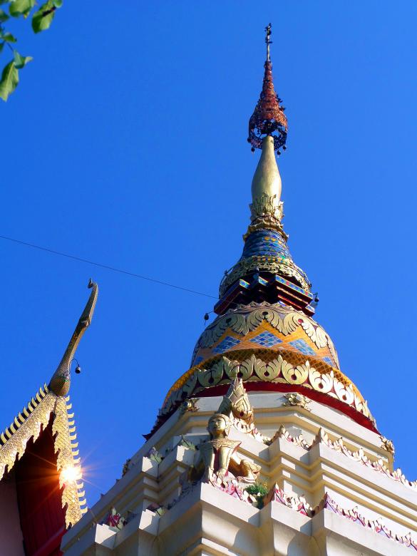 Free stock image of Thai Buddhist temple pagoda created by Chas Mac