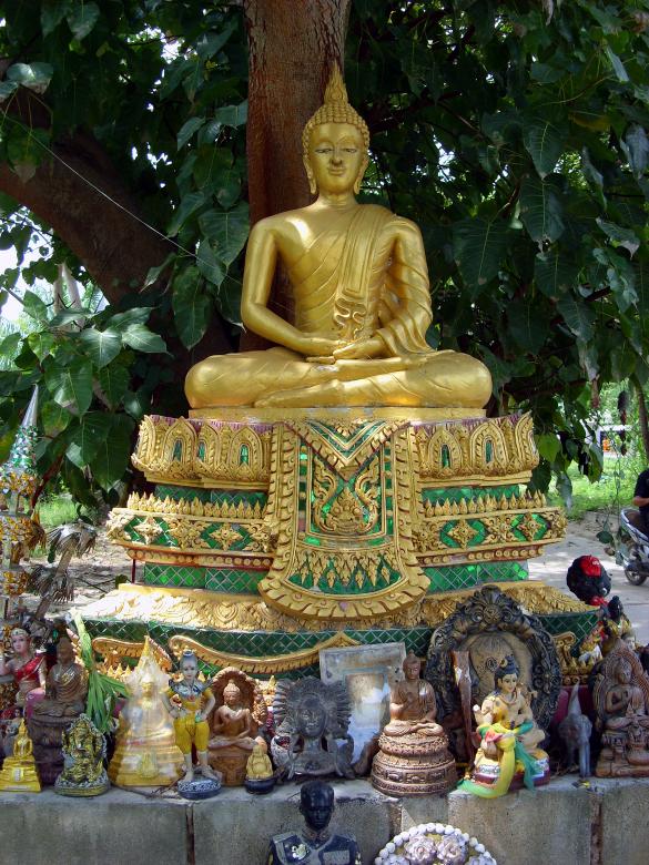 Free stock image of Small Buddhist Shrine created by Chas Mac