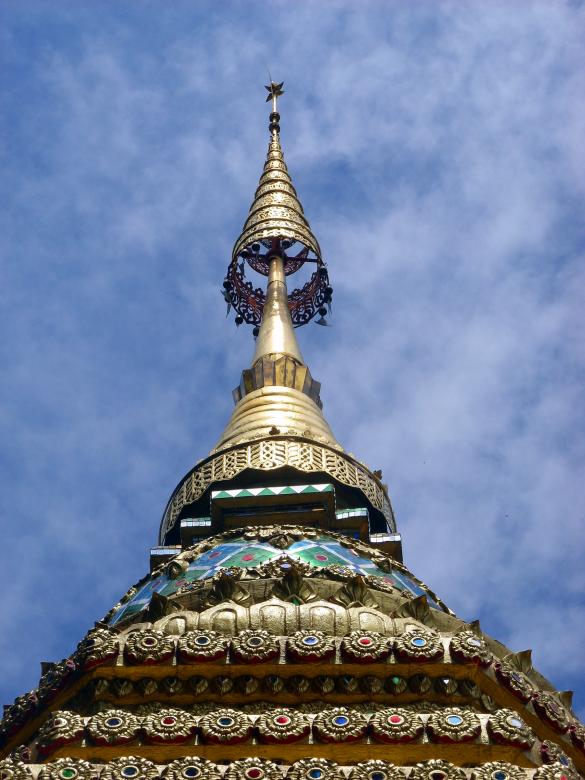 Free stock image of Thai Buddhist Pagoda created by Chas Mac
