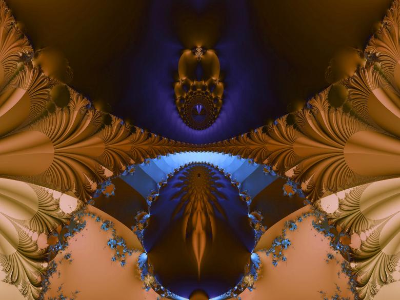Free stock image of Laurel Fractal created by Chas Mac