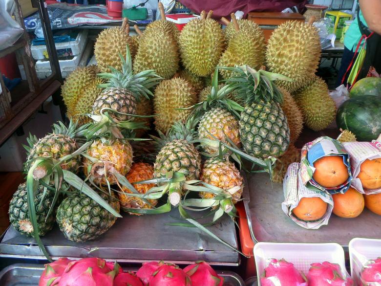 Free stock image of Tropical Fruit stall created by Chas Mac