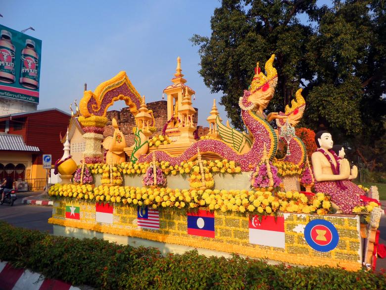 Free stock image of Flower Float created by Chas Mac