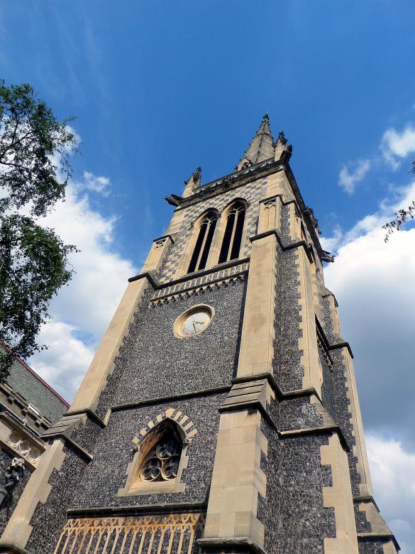 Free stock image of St Mary le Tower created by Chas Mac