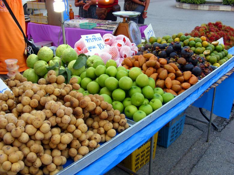 Free stock image of Tropical Fruits stall created by Chas Mac