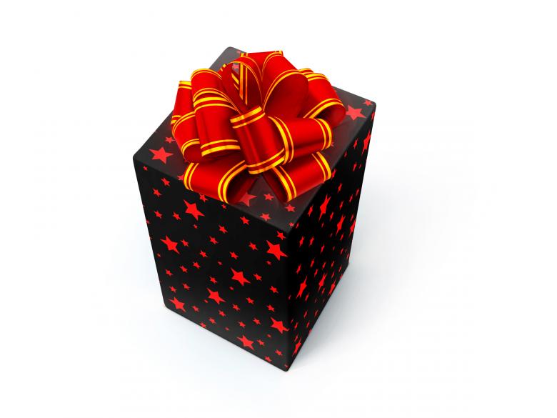 Free stock image of Black gift box created by 2happy
