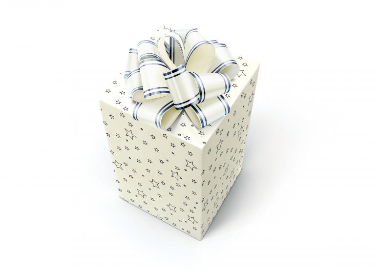 Free stock image of White gift box created by 2happy
