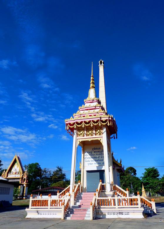 Free stock image of Thai  Buddhist temple crematorium created by Chas Mac