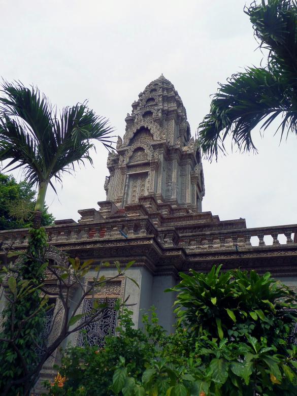 Free stock image of Khmer-style pagoda created by Chas Mac