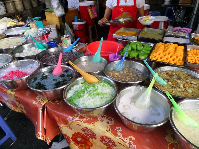 Free stock image of Cambodian sweets and desserts created by Chas Mac