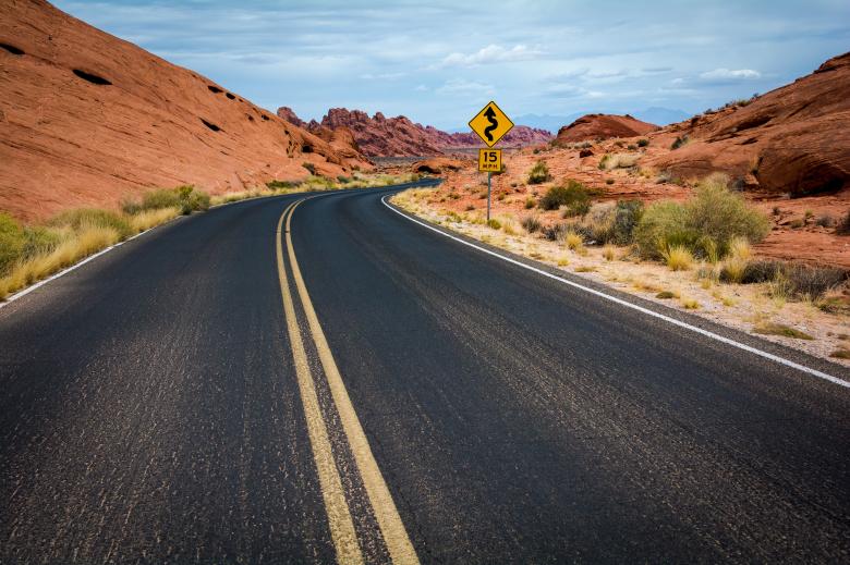 Free stock image of Road to Canyon created by Unsplash