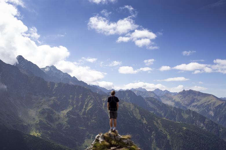 Free stock image of On top of the world created by Unsplash