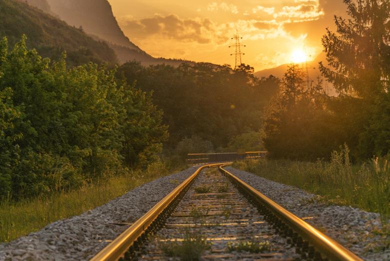 Free stock image of Bright Train Tracks created by Unsplash