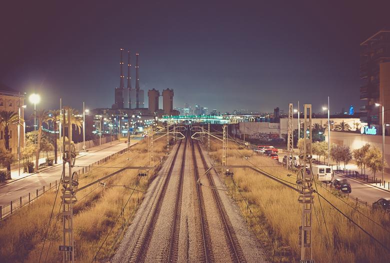 Free stock image of Night Rails created by Unsplash