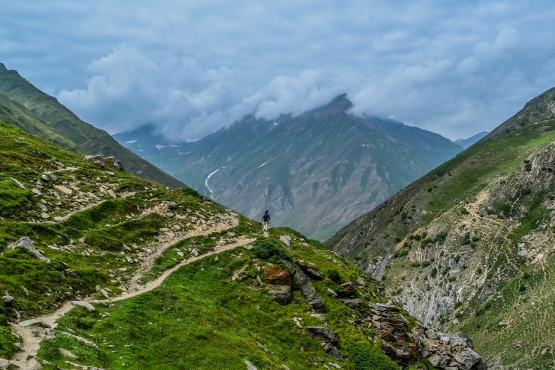 Free stock image of Cloudy Mountain created by Unsplash
