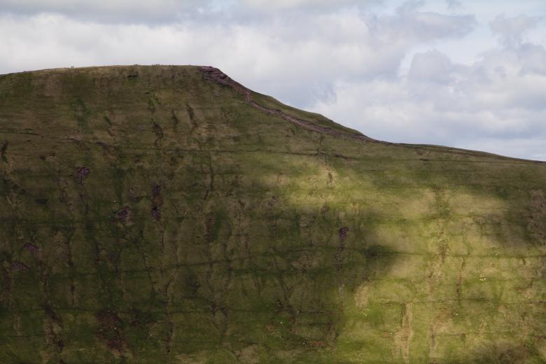 Free stock image of Cloudy green Mountain created by Unsplash