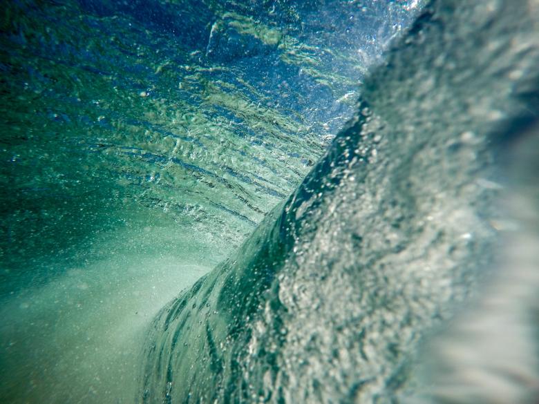 Free stock image of Blue Wave created by Unsplash