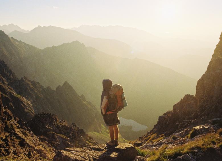 Free stock image of Hiker on the way created by Unsplash