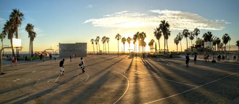 Free stock image of Basketball court created by Unsplash