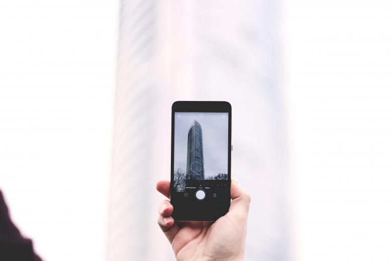 Free stock image of Technology capturing Skyscraper created by Unsplash