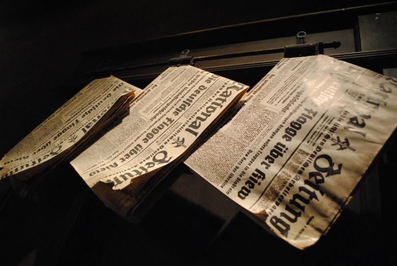 Free stock image of Bunch of Newspapers created by Bee 