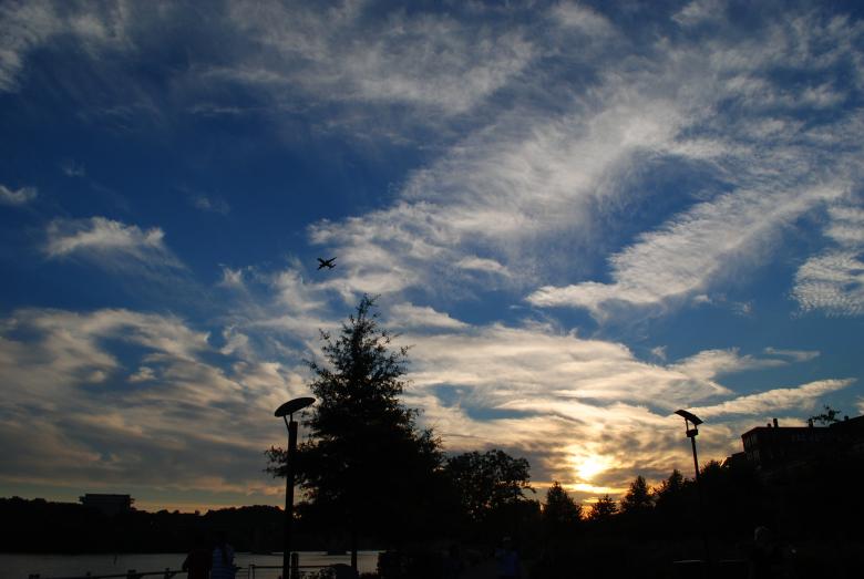 Free stock image of Sunset created by Bee 