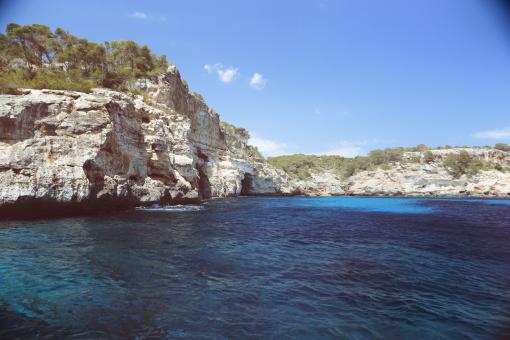 Free Stock Photo of Shore Cliffs