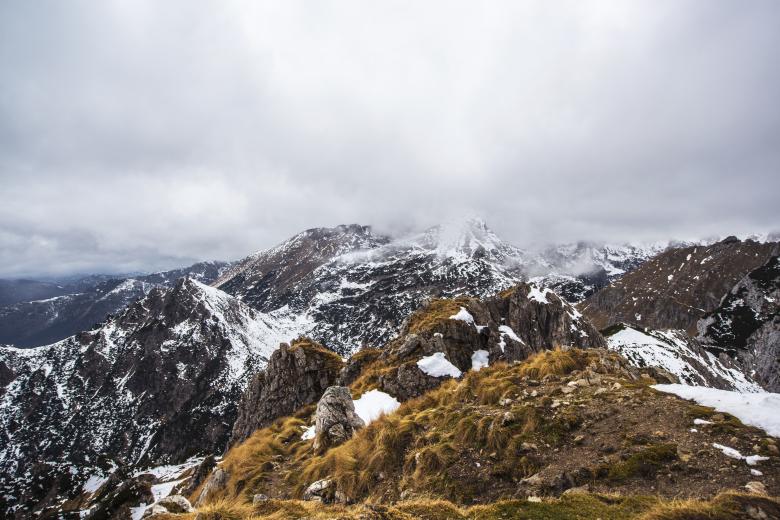 Free stock image of Cloudy Mountains created by Unsplash