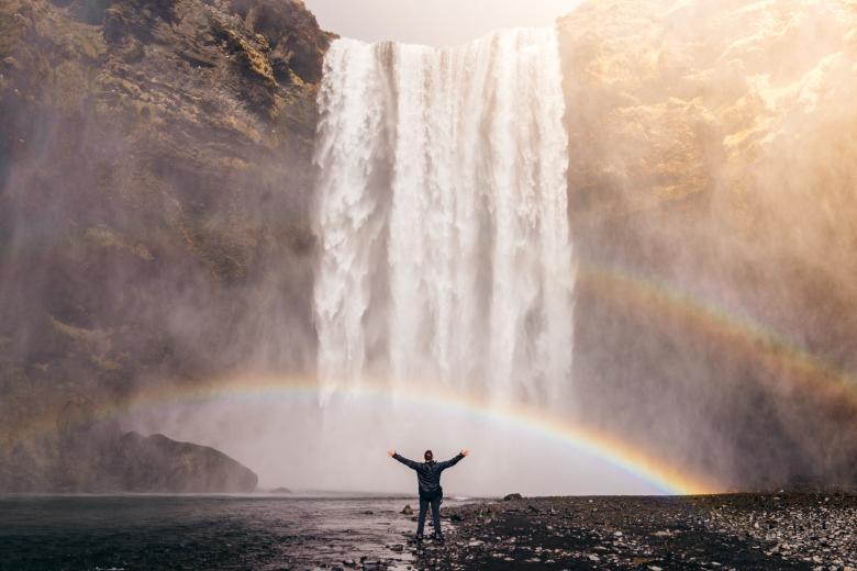 Free stock image of Waterfall created by Unsplash