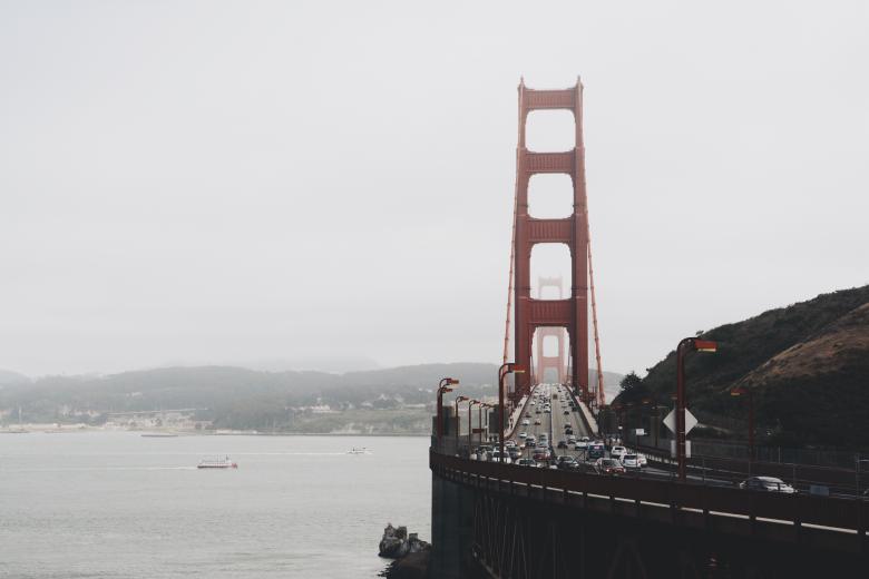 Free stock image of Golden Gate Bridge created by Unsplash