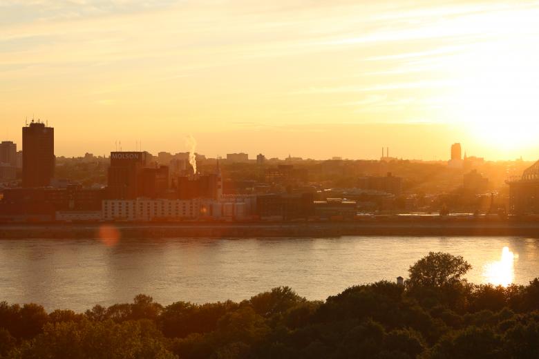 Free stock image of Sunset In Montreal created by Life of Pix