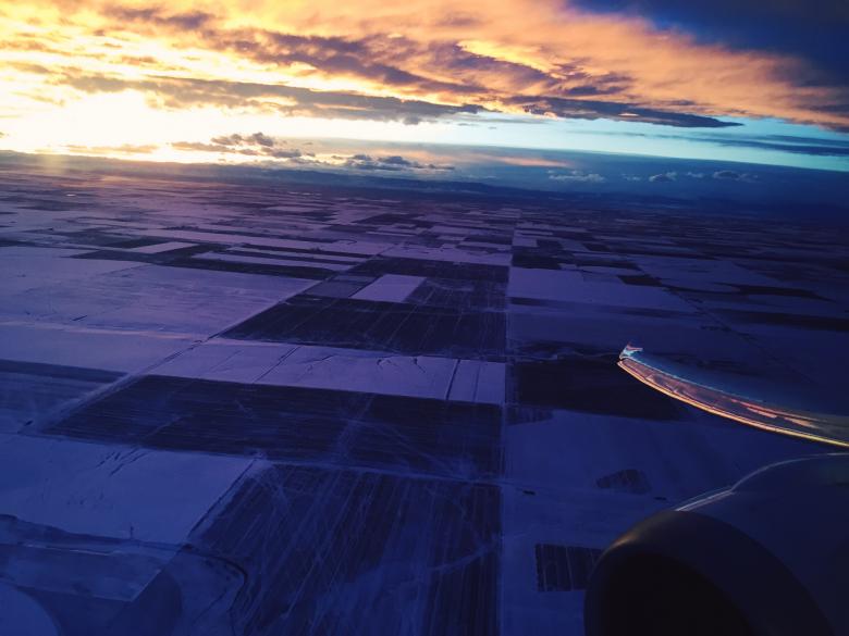 Free stock image of Plane Sunset created by Life of Pix