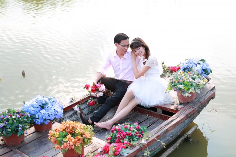 Free stock image of Happy Newly Weds created by Nga Le