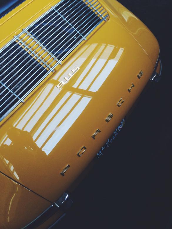 Free stock image of Yellow Porsche created by Unsplash