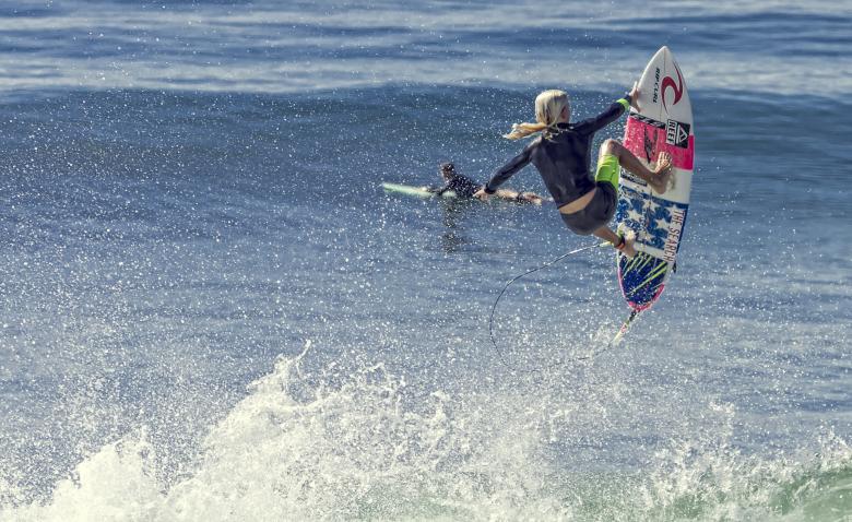 Free stock image of Surfer created by Unsplash
