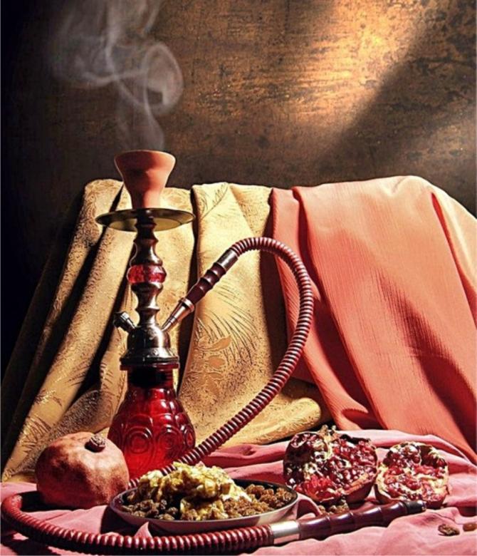 Free stock image of Shisha and Fruit created by joha