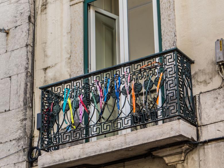 Free stock image of Colorful balcony  created by Janis Urtans