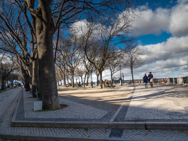 Free stock image of Lisbon viewing area created by Janis Urtans