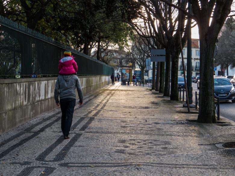 Free stock image of Family evening walk  created by Janis Urtans