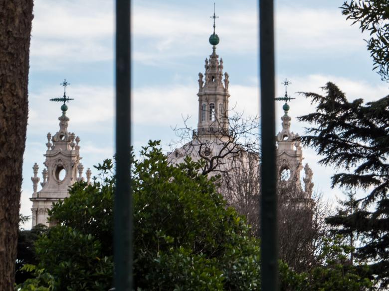 Free stock image of Lisbon architecture - church through bars.  created by Janis Urtans