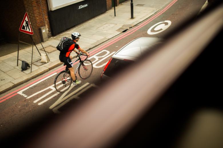 Free stock image of Cyclist created by Negativespace