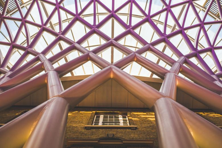 Free stock image of Pipe Grid Building created by Negativespace