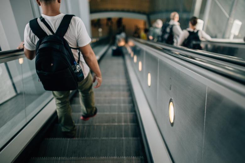 Free stock image of Escalators created by Negativespace