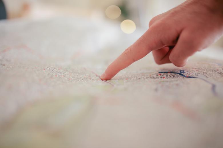 Free stock image of Map created by Negativespace